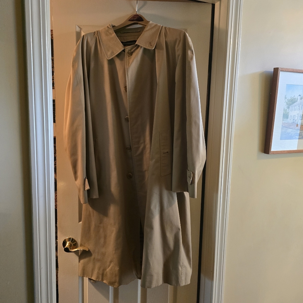 Burberry Tan Trench Coat